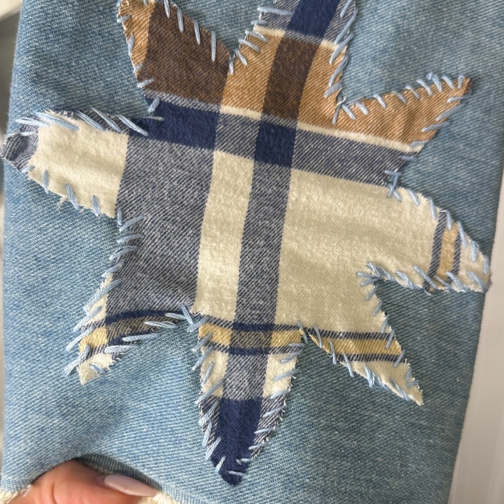 Upcycled Levi’s Made & Crafted Patchwork Denim Sl… - image 6